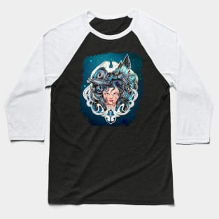 Sea Girl Baseball T-Shirt